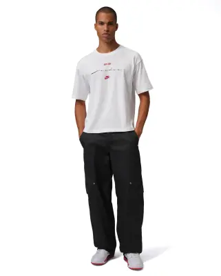 Jordan Flight Script Boxy Tee White — photo 4