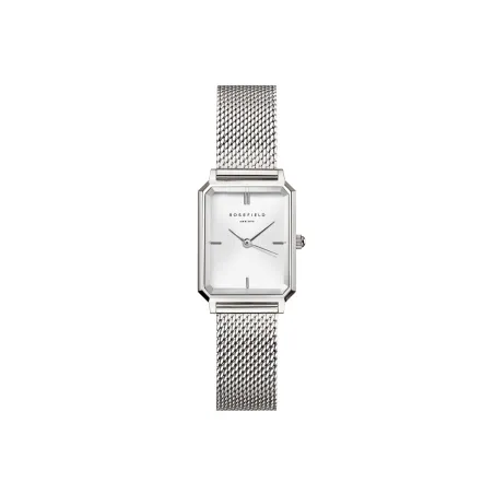 Montre Rosefield Octagon XS Maille Argent OWSMS-O74