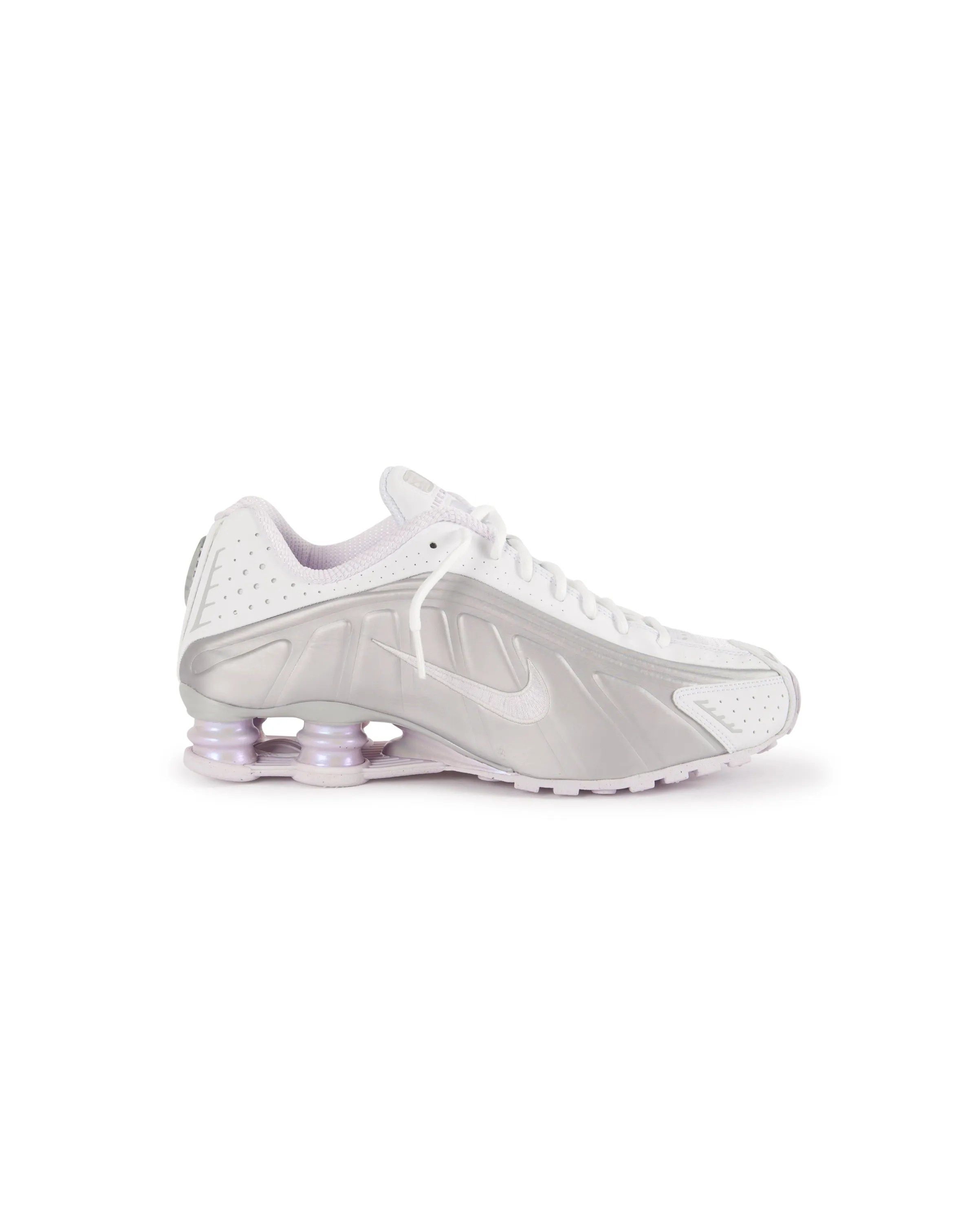 W Shox R4 White Barely Grape