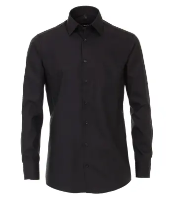 VENTI CHEMISE GRANDE LONGUEUR MODERN FIT Noir — photo 2