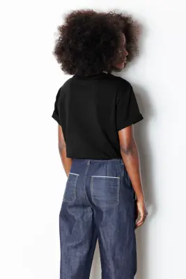 T-shirt basique col rond Femme — photo 4