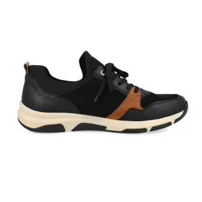 Baskets Remonte D1S02-03 Noires - Lacets Zip Grande Pointure Femme — photo 3