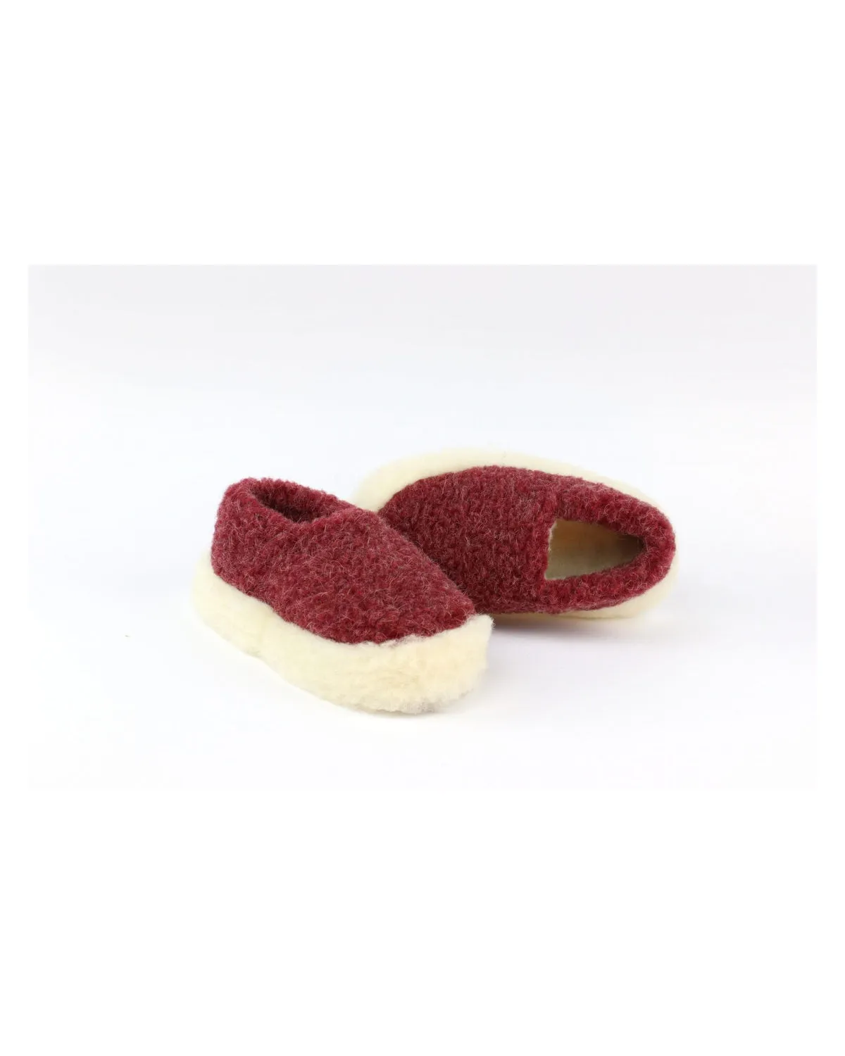 Chaussons Full rouge foncé – Yoko