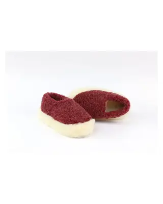 Chaussons Full rouge foncé – Yoko — photo 1