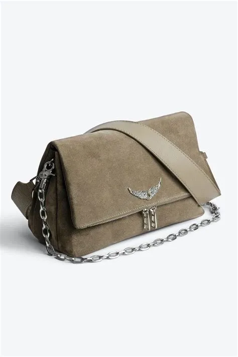 Sac rocky ii suede gris
