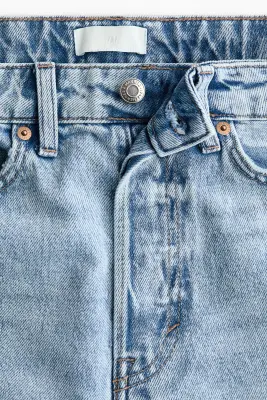 Short Bermuda en denim - Bleu denim clair — photo 5