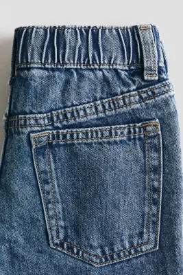 Lot de 2 Loose Fit Tapered Leg Jeans - Bleu denim/bleu denim foncé — photo 2