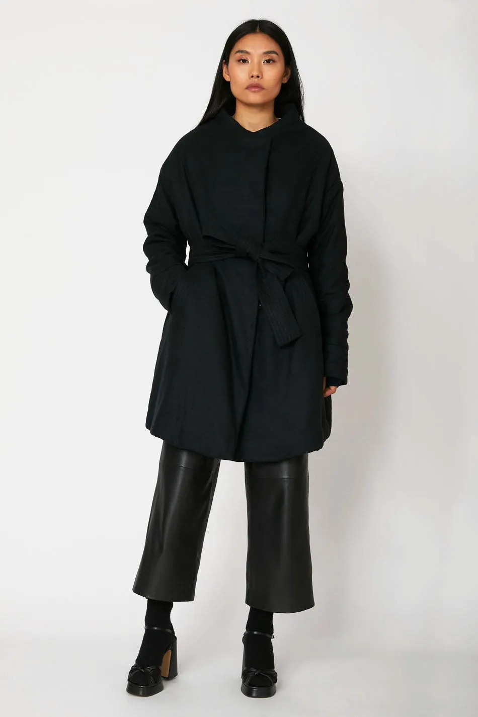 Manteau Linh Charcoal