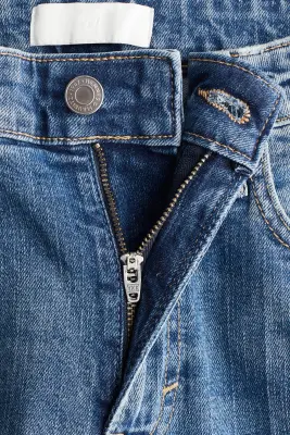 Flared High Jeans - Bleu denim — photo 3