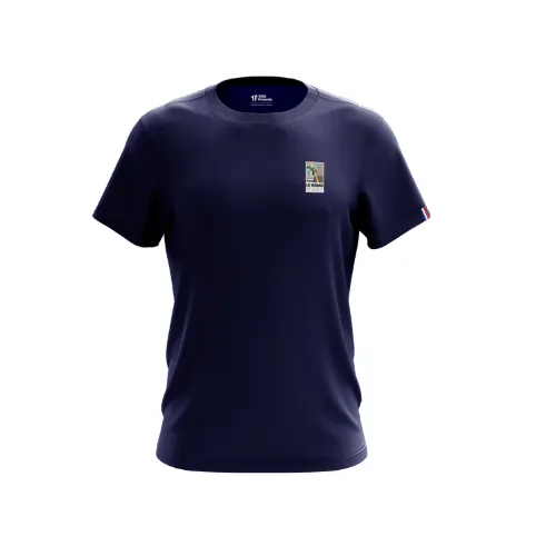 T-shirt bleu "Le Marais"
