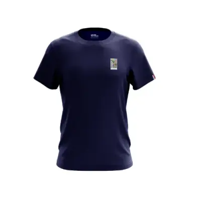T-shirt bleu "Le Marais" — photo 1