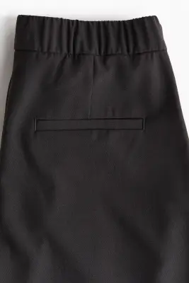 Pantalon chic avec jambes barrel - Marron foncé — photo 4