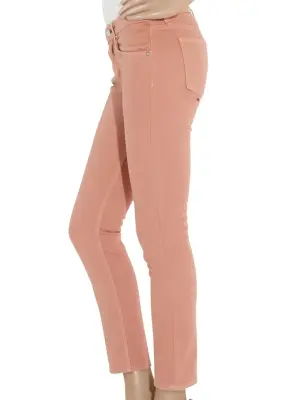 Jean skinny slim fit en coton stretch rose pêche Px boutique 160€ Taille 34/36 — photo 3