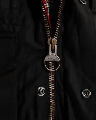 Boyer Wax Jacket Black — photo 4
