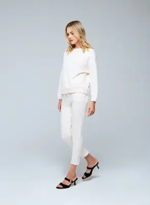 Pantalon en viscose et élasthanne — photo 5