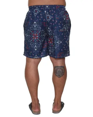 MAXFORT MAILLOT DE BAIN IMPRIME Marine — photo 5