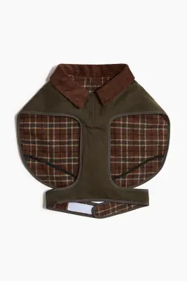 Manteau ciré pour chien - Vert kaki foncé — photo 5
