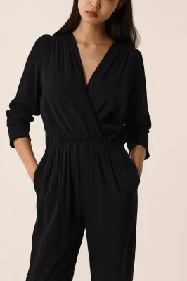 Combi pantalon Rafou Noir — photo 3