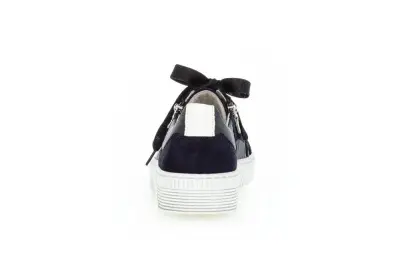 Baskets Gabor 83.330.16 Bleu Marine - Cuir Double Zip Grande Pointure Femme — photo 3