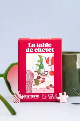 MINI PUZZLE 100 PIÈCES - LA TABLE DE CHEVET — photo 4