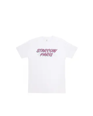 x With Vivid Color Deck Tee White Magenta — photo 1