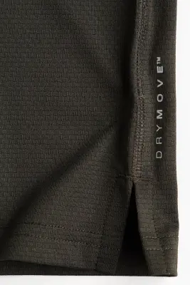 T-shirt de sport Muscle Fit DryMove™ - Olive foncé — photo 5