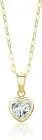 Chaine+coeur plq 1236por