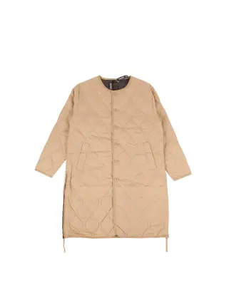 Military Crewneck Down Coat Coyote — photo 1