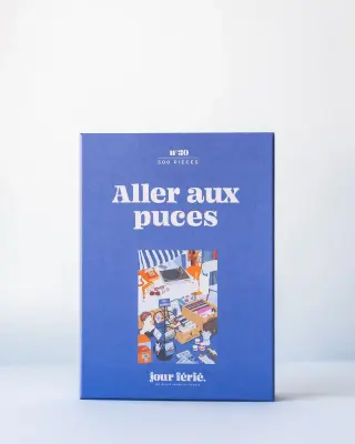 Puzzle Aller aux puces – 500 pièces – Jour Férié