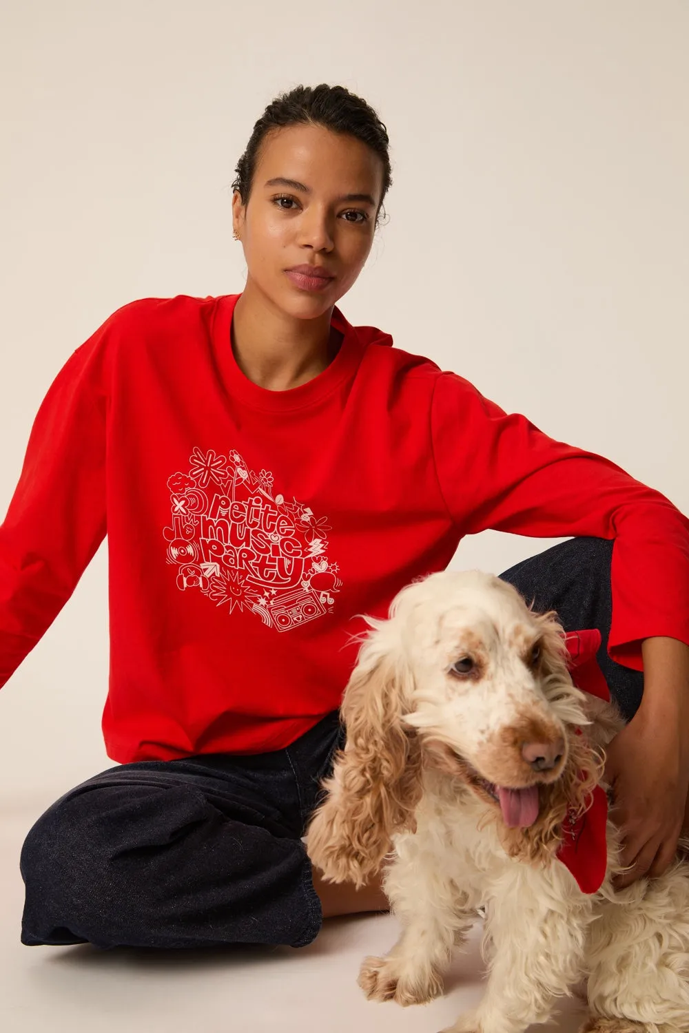 Tee-shirt Indanael Rouge