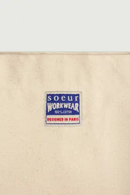 MEDIUM TOTE BAG ÉCRU — photo 4