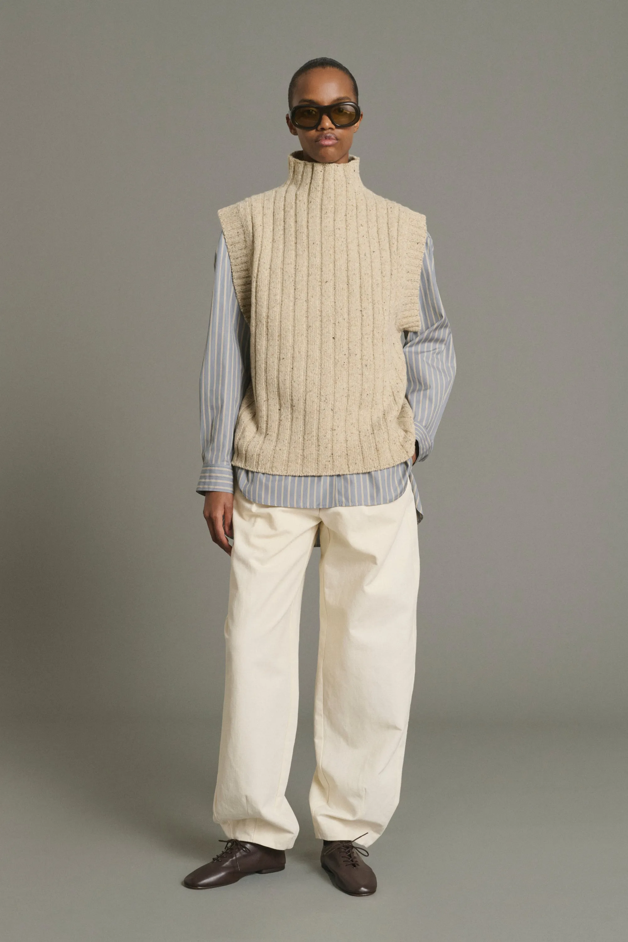 PULL JETHRO BEIGE CLAIR