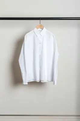 Everyday Shirts – GIOIA 77DT1020 –  BIANCO UNITO TINTO CAPO / GAR.DYED WHITE PLAIN