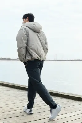 Pantalon jogger de sport DryMove™ - Gris ancien — photo 3