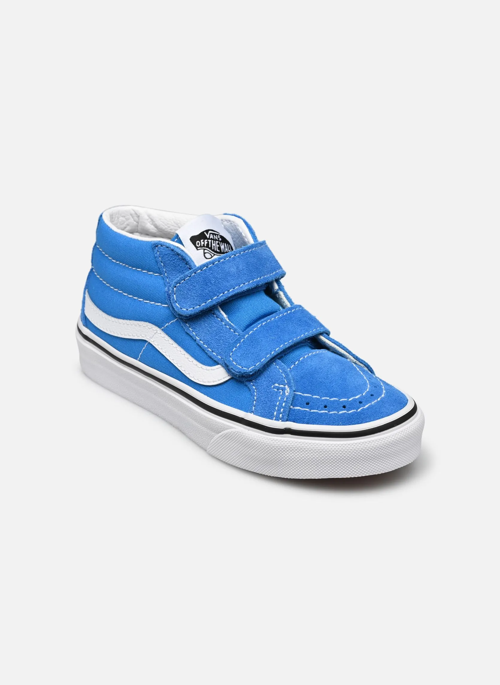 chaussures skateboard enfant vans sk8mid reissue – blue
