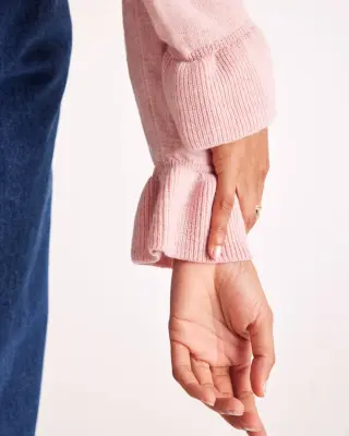 Cardigan Rosalie rose — photo 3
