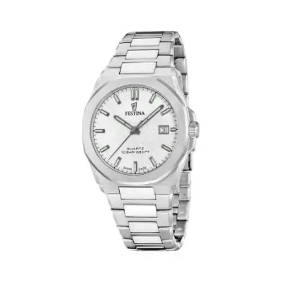 Montre Festina Swiss Made Classic Steel Homme F20100/1 — photo 5