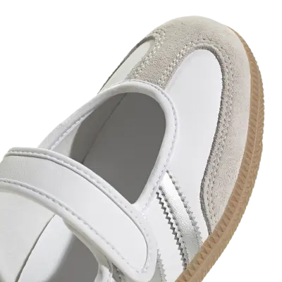 Adidas Mujer Samba Jane White Silver Metallic — photo 5