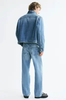 Relaxed Jeans - Bleu denim — photo 2