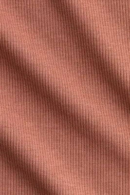 Débardeur côtelé Cooling Slim Fit - Brun rouille — photo 5