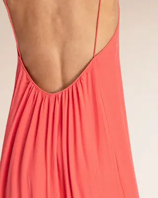 Robe longue Blake rose dragibus – Karma Koma — photo 2