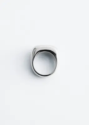 Bague bombée - Argenté — photo 1