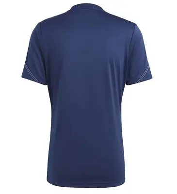 ADIDAS TEE SHIRT SPORT GRANDE LONGUEUR Marine — photo 4