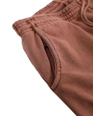 x With Vivid Color Fleece jogg Pant Brown — photo 5