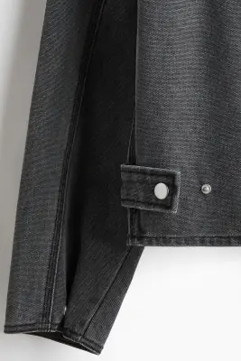 Veste workwear en toile - Noir vintage — photo 1