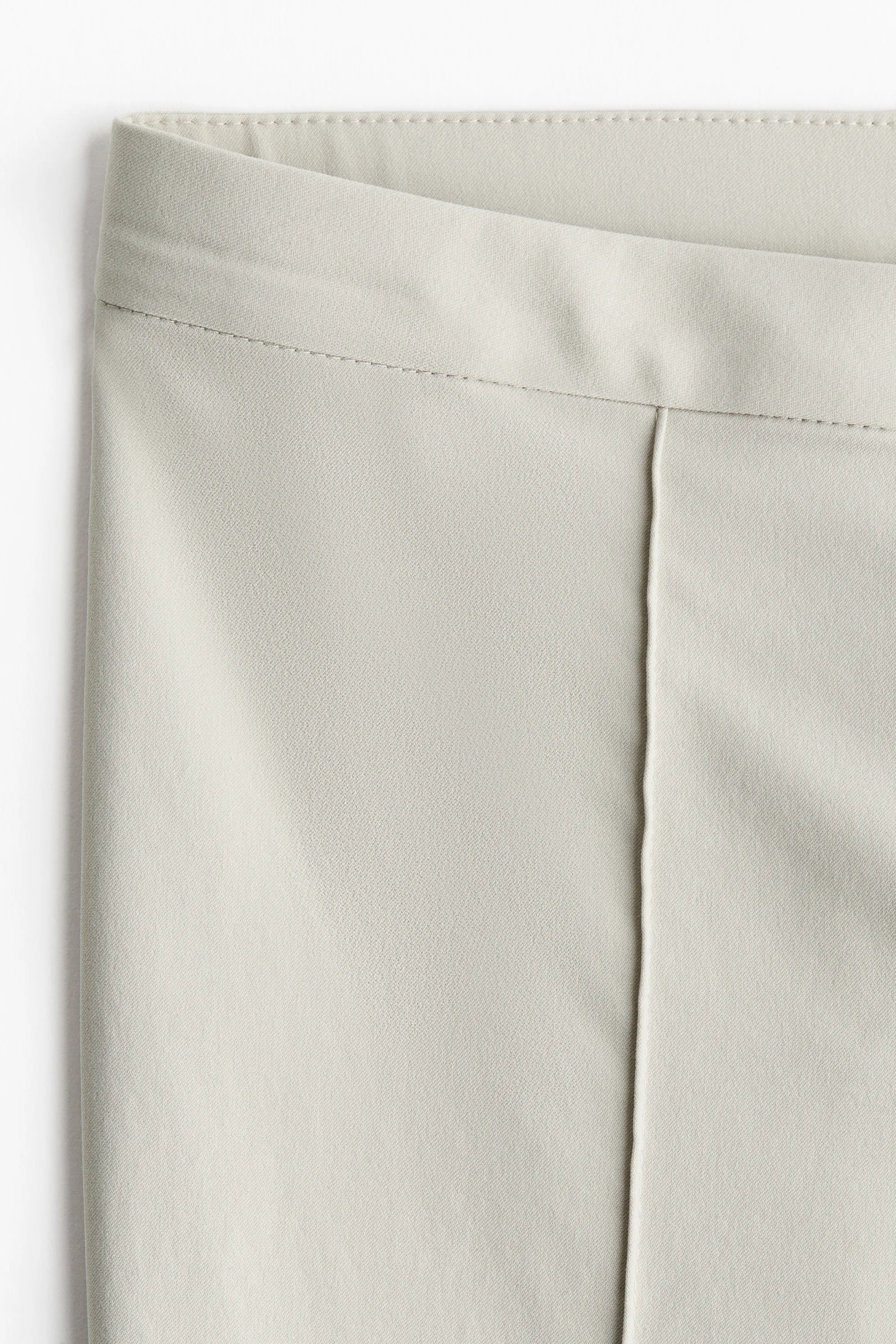Pantalon chic évasé - Grège clair