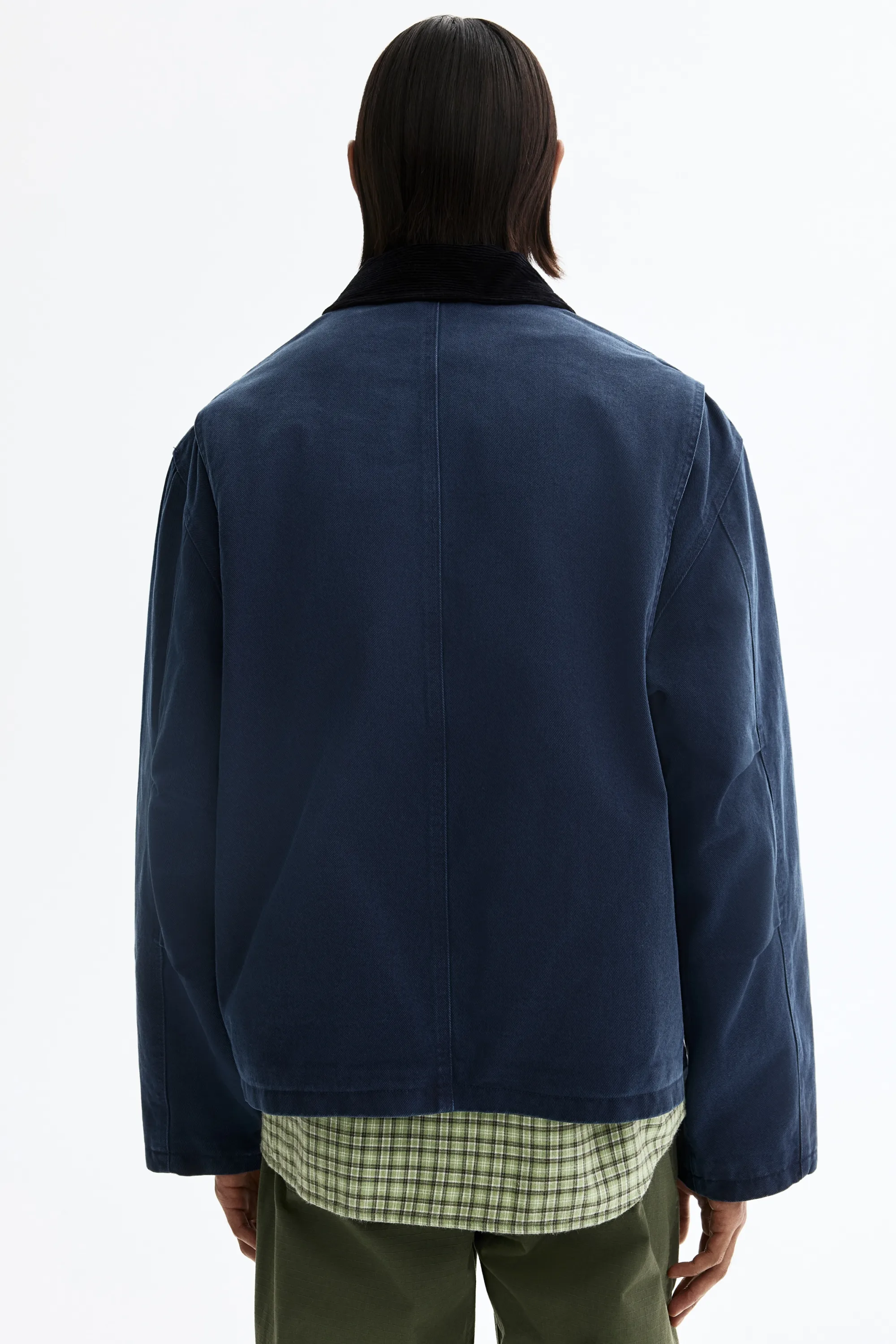 Veste workwear courte - Bleu foncé