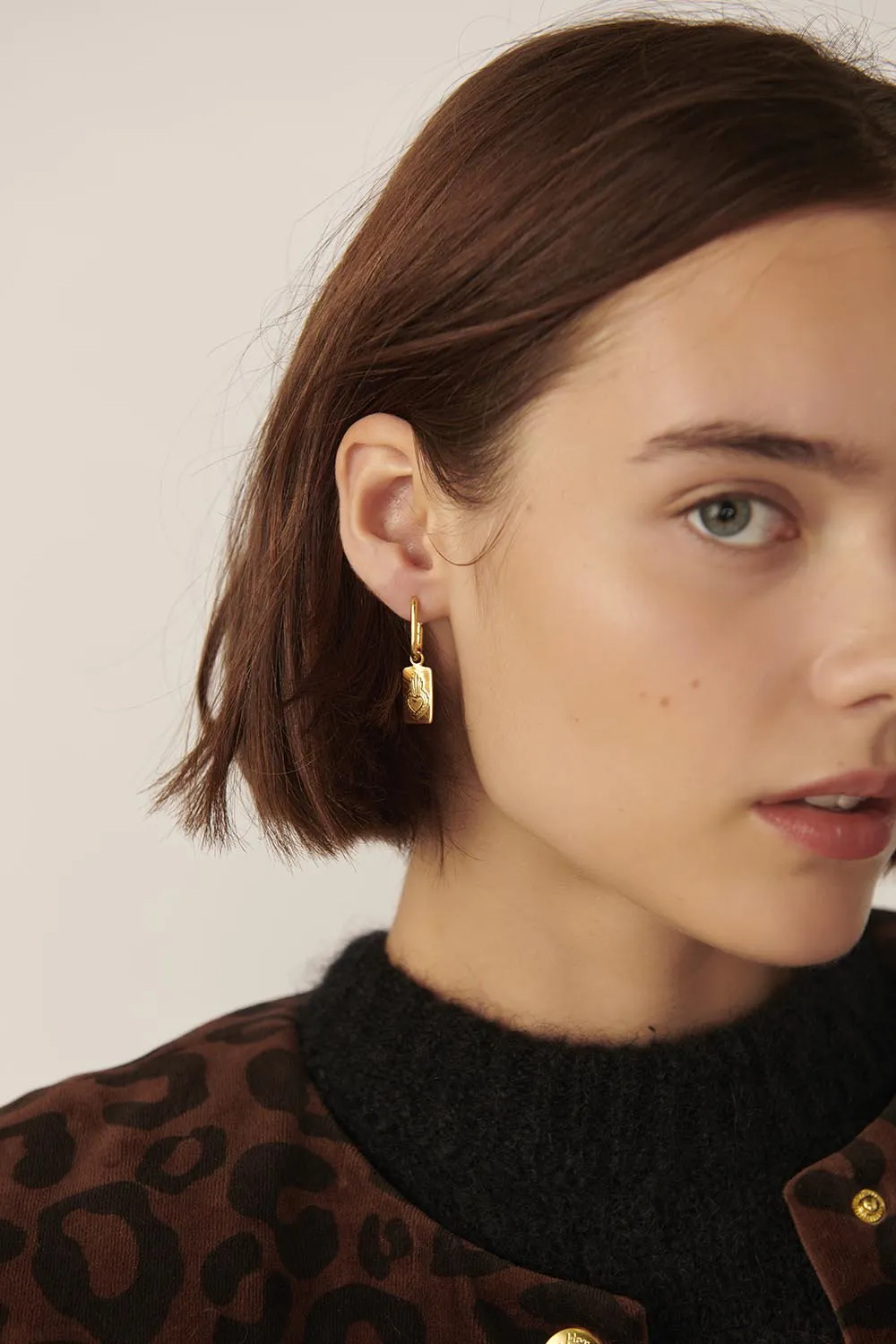 Boucles D'Oreilles Luna Or