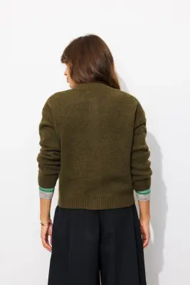 Cardigan col rond Femme — photo 4