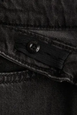 Short en denim - Noir — photo 1